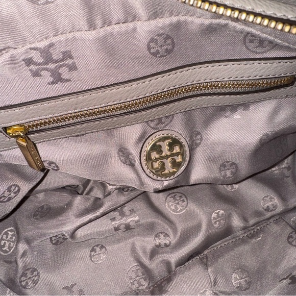 Tory Burch Triple Zip Leather Tassel Satchel - Picture 13 of 16